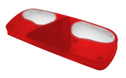 18-8522-002 СТЕКЛО С ТРЕУГОЛЬНИКОМ ДЛЯ ФОНАРЯ ECOPOINT I ЛЕВОЕ/ПРАВОЕ